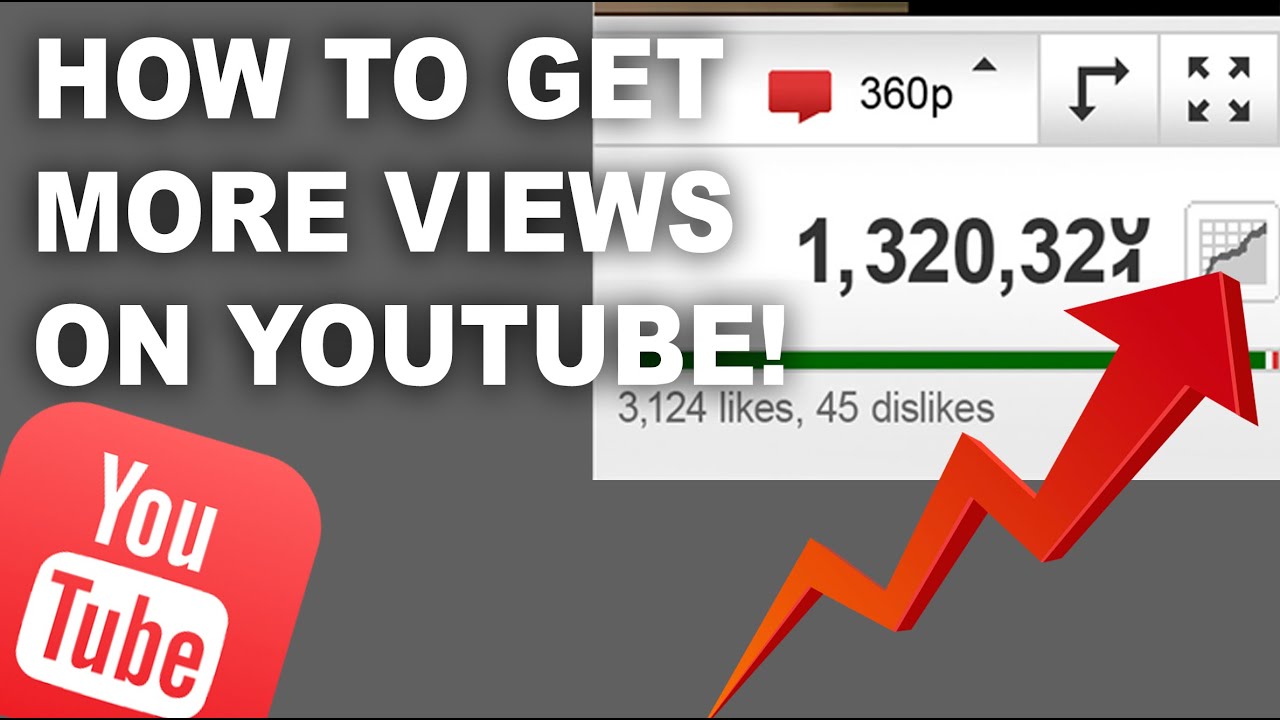 How To Get More Views On Youtube EASY Ways to Increase Views YouTube