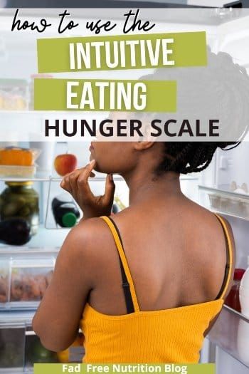 How to use the intuitive eating hunger scale understanding your hunger