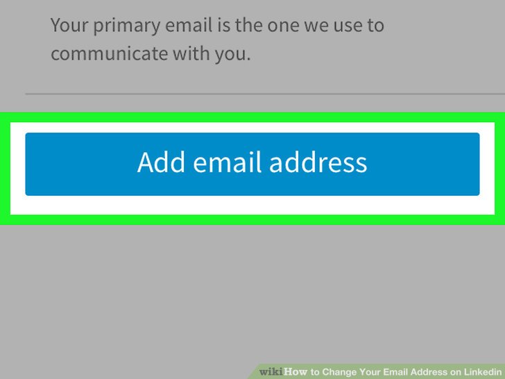 3 Ways to Change Your Email Address on LinkedIn wikiHow