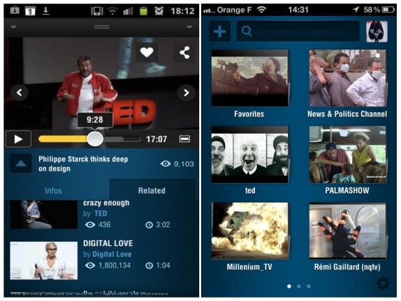 Dailymotion for Android and iPhone updated with new features