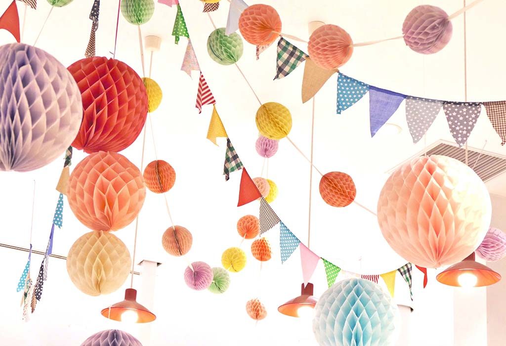 How To Make Round Paper Lanterns At Home