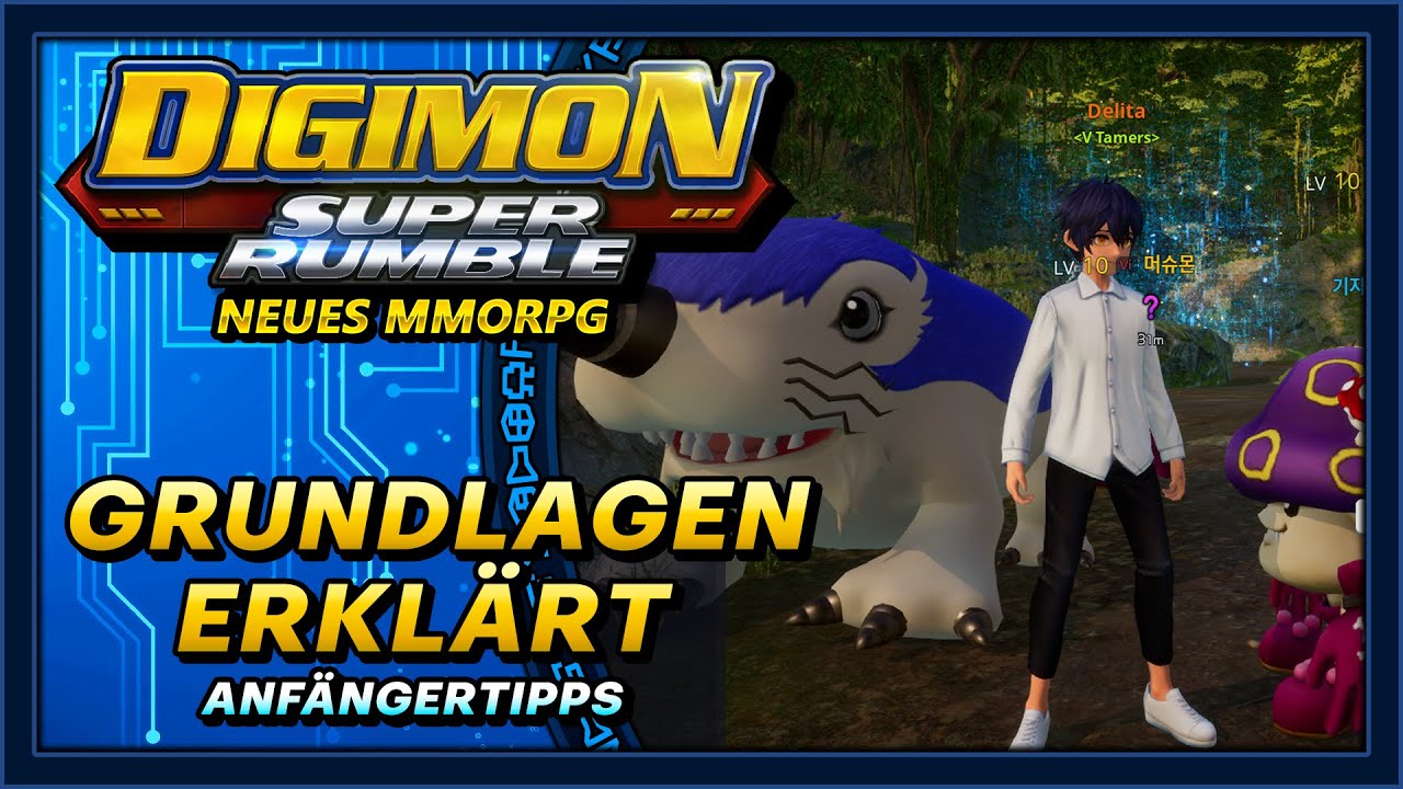 Grundlagen erklrt Anfnger Guide Digimon Super Rumble YouTube