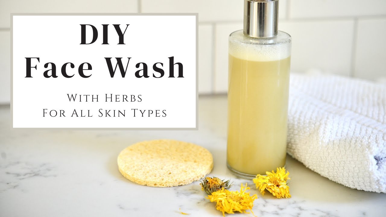 Homemade AllNatural Face Wash Our Gabled Home