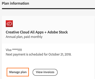 Cancel your Adobe Stock membership