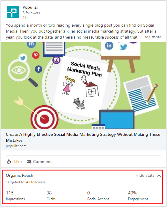 Impressions Engagement Social Traffic Their Importance On LinkedIn