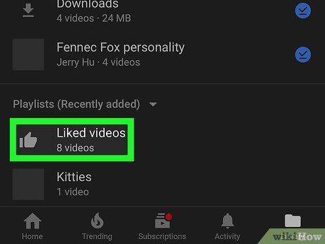 How to View Your Liked Videos in YouTube 8 Steps with Pictures