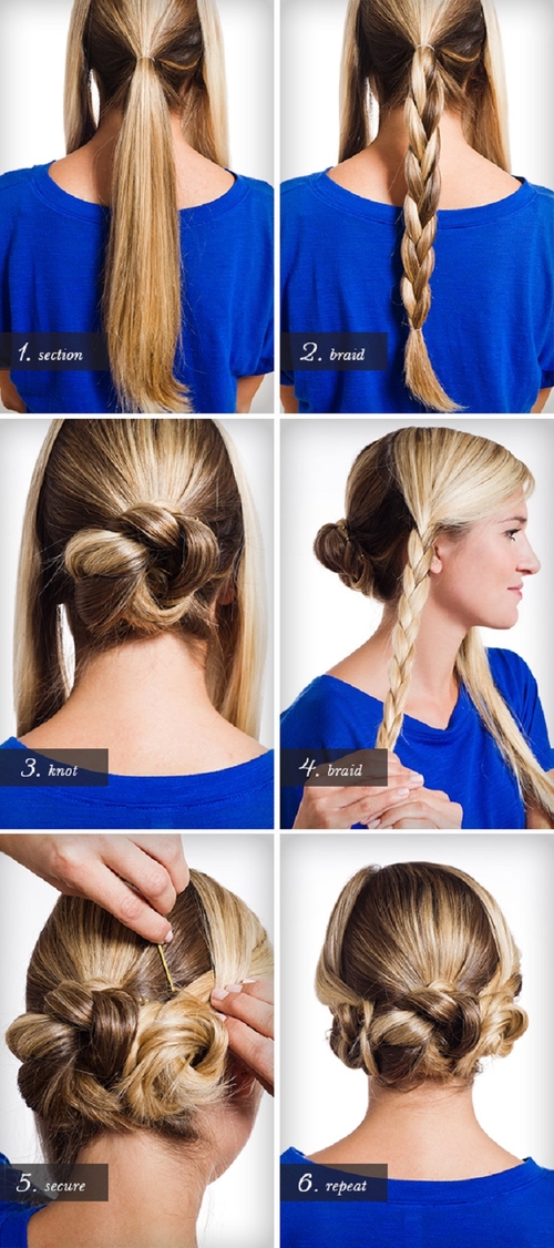 10 Easy Hair Bun Tutorials