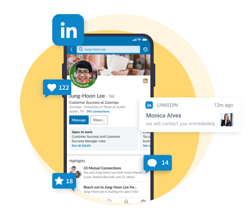 LinkedIn Tracker Control Twitter Activities and Messages AnyControl