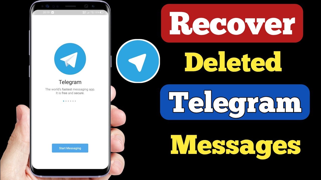 Top 5 Methods To Recover Deleted Telegram Messages Photos Videos