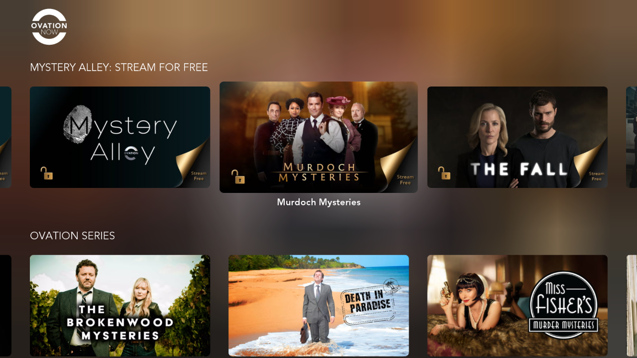 Ovation NOW TV App Roku Channel Store Roku