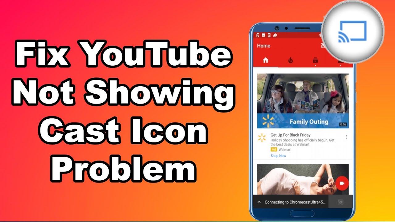 How To Fix YouTube Not Showing Cast Icon YouTube
