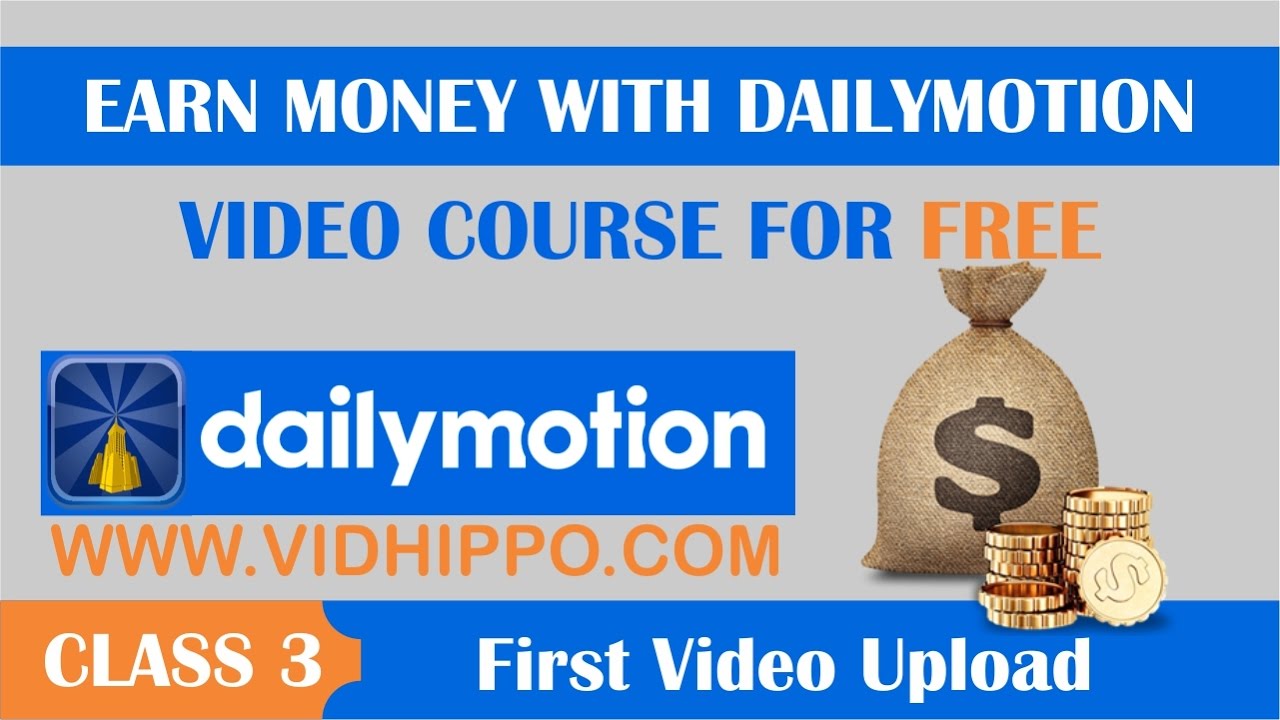 How To Upload Dailymotion Video With Dailymotion Mass Uploader Earn