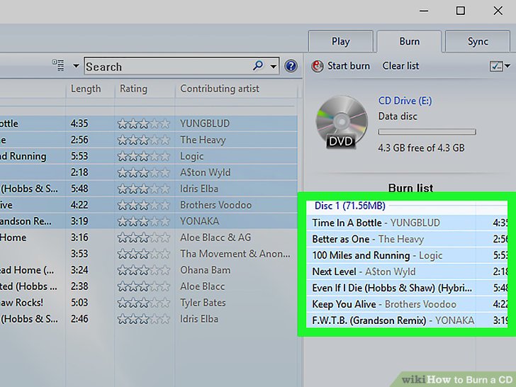 4 Ways to Burn a CD wikiHow