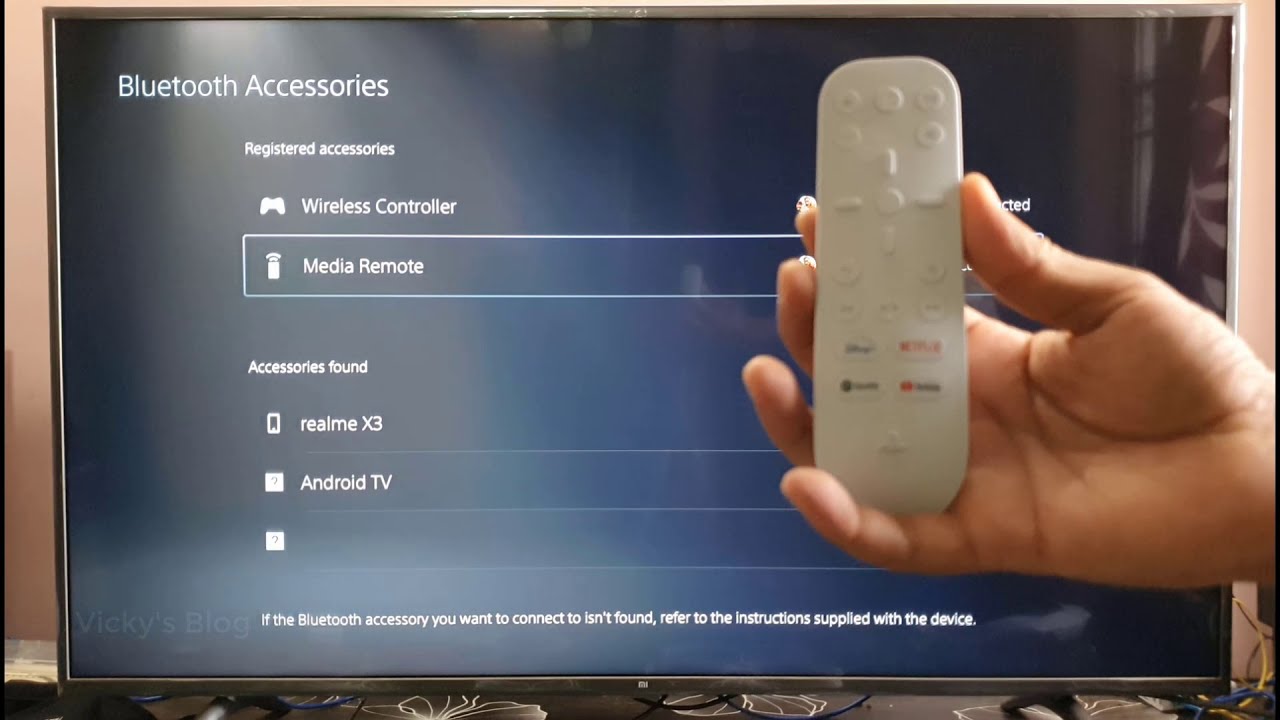 How to Pair Connect PS5 Media Remote in PS5 Console YouTube