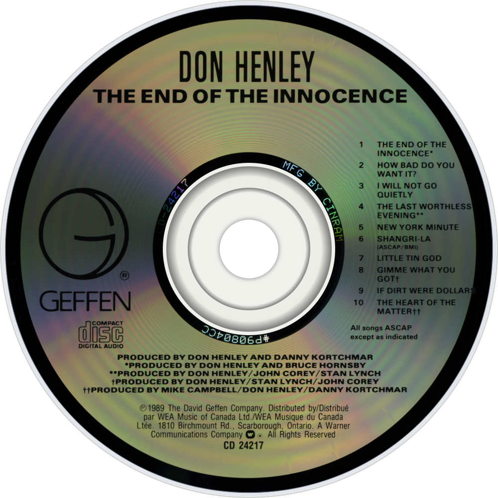 Don Henley The End of the Innocence TheAudioDBcom