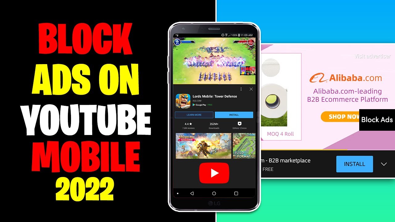 How to Block Ads on YouTube App 2022 Remove Ads on YouTube Android