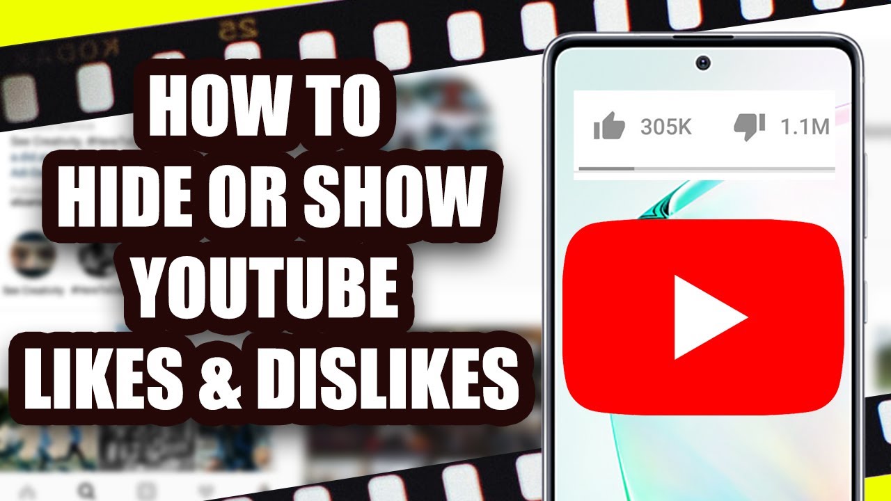 How hide Likes and Dislikes on your Youtube video 2020 Tutorial YouTube