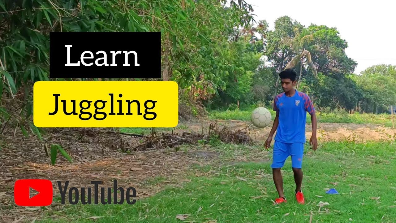 SoccerFootball Juggling Tutorial The Basics for Kids Beginners