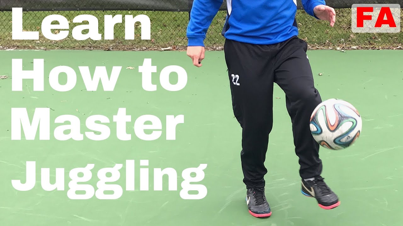 Juggling a Soccer Ball Soccer Tutorial for Beginners YouTube