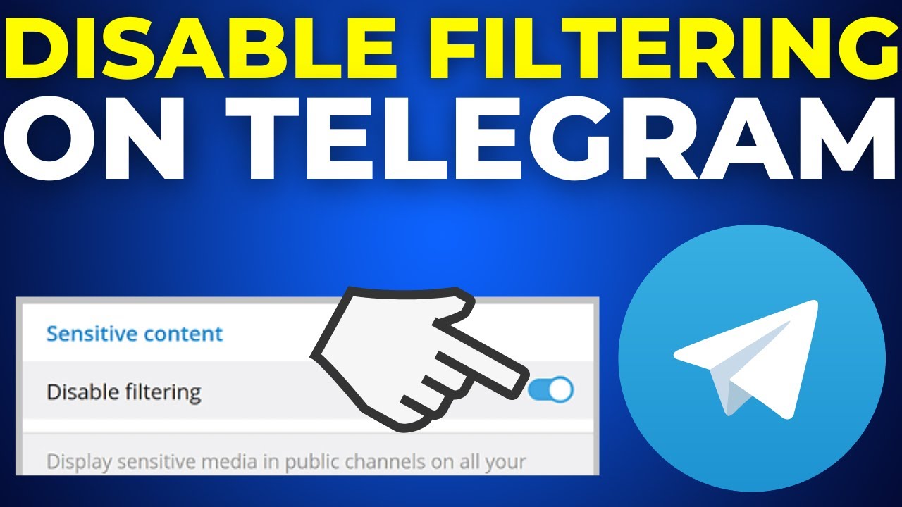 How To Disable Filtering On Telegram 2025 YouTube