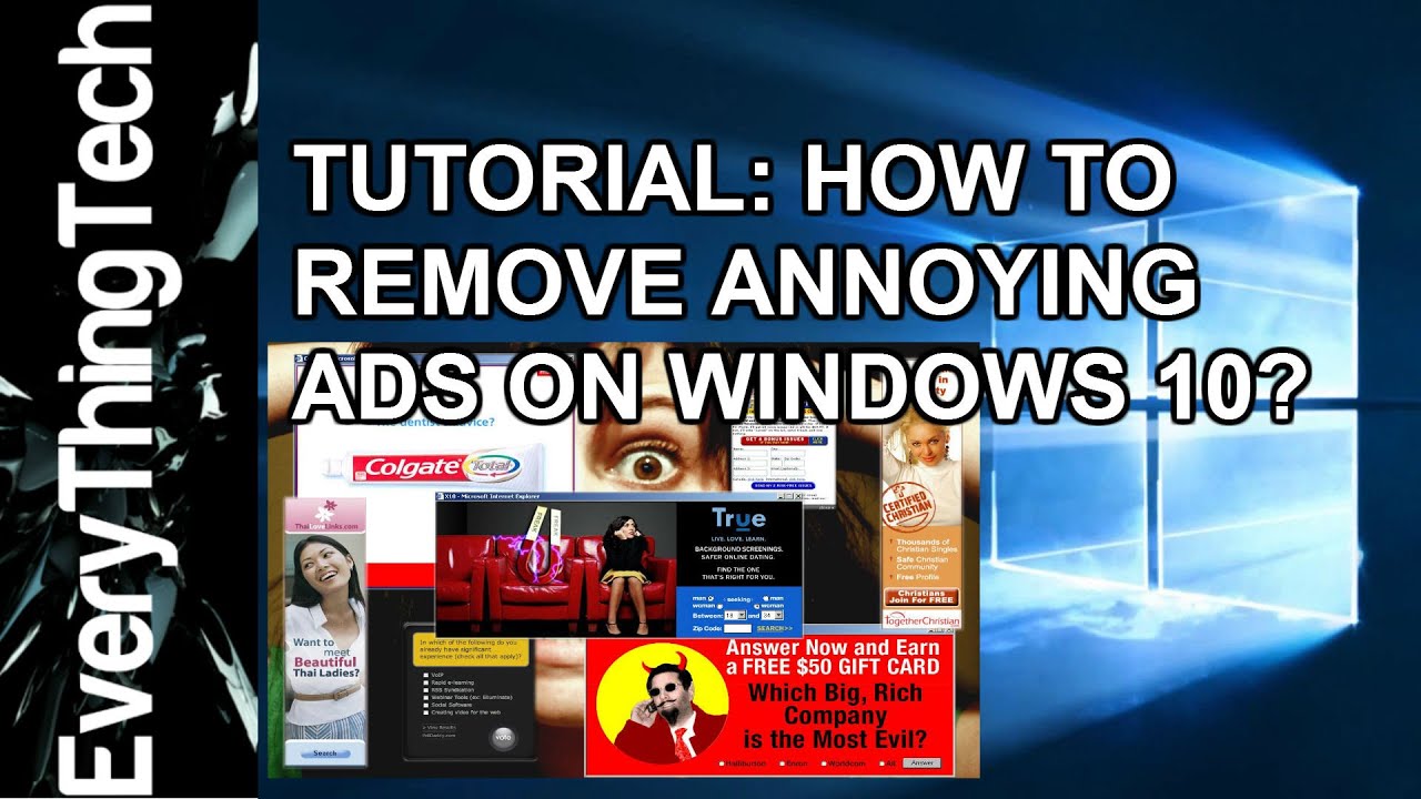 How to remove annoying Ads on windows 10 YouTube