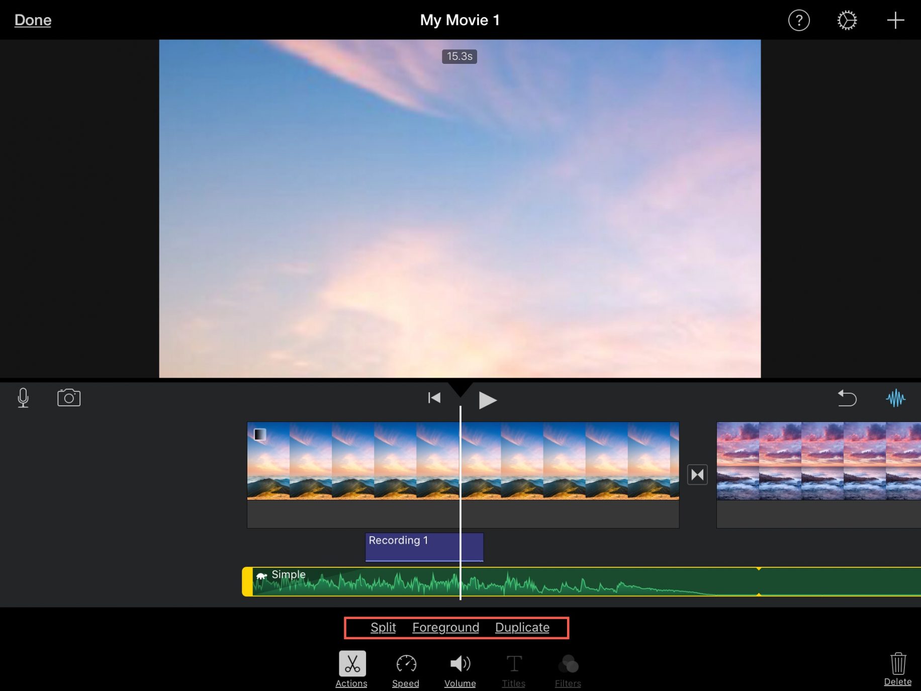How to edit trim and adjust audio clips in iMovie