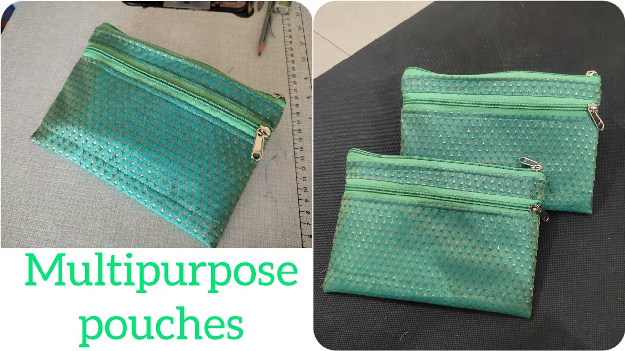 How to make diy pouchMultipurpose pouchDIY poucheasy makeingCloth