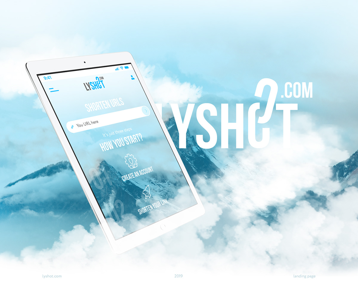 Lyshot Shorten URL on Behance