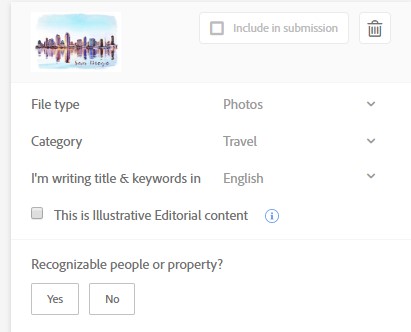 how to submit editorial to adobe stock