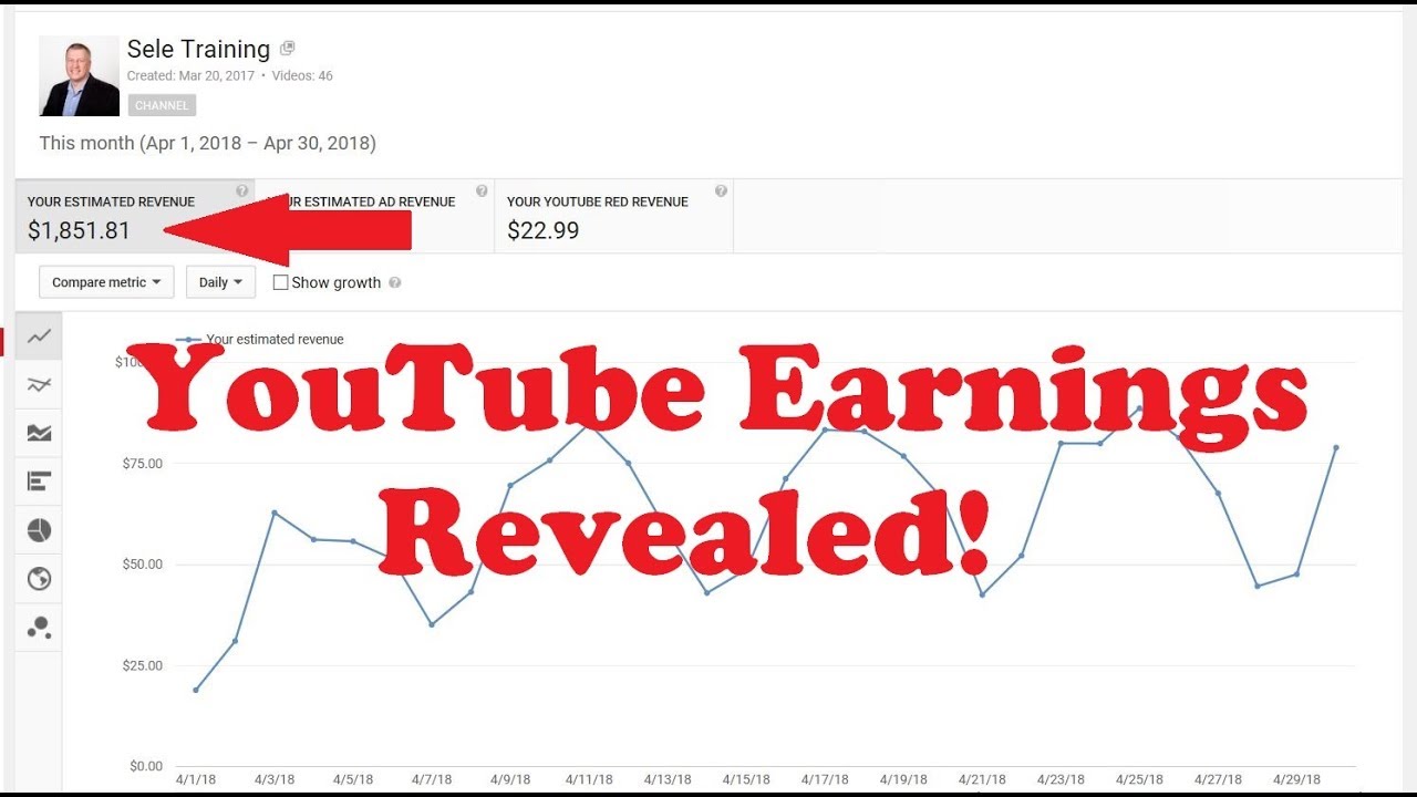 My YouTube Earnings Year 1 YouTube