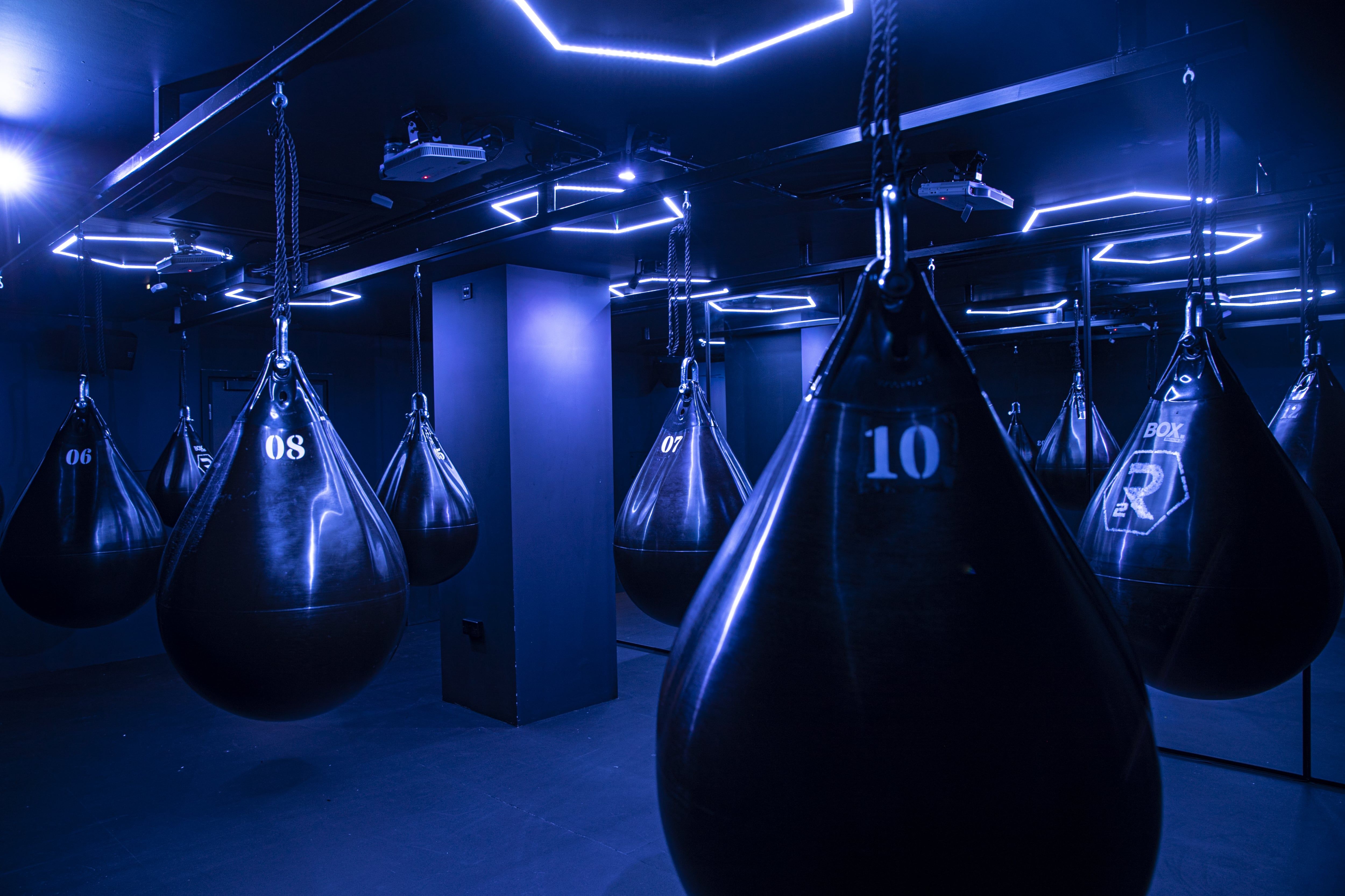 Rumble Gym Dalston Gymkit UK Solutions Boxing gym design Gym kit
