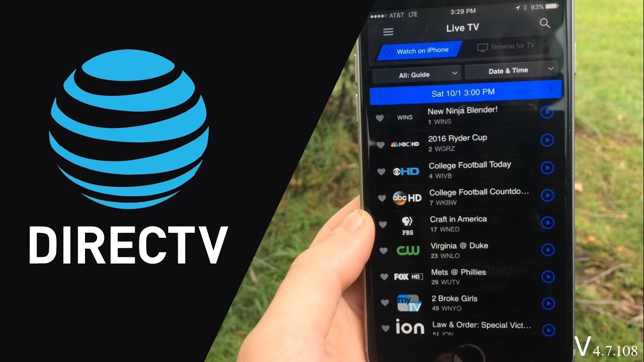 DIRECTV App Review YouTube