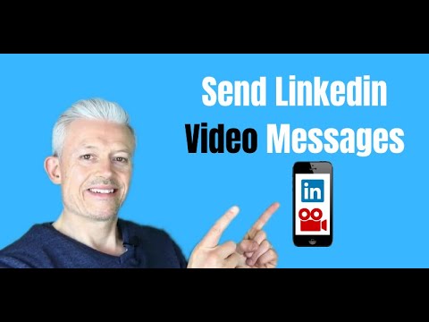 How to send a linkedin video message YouTube
