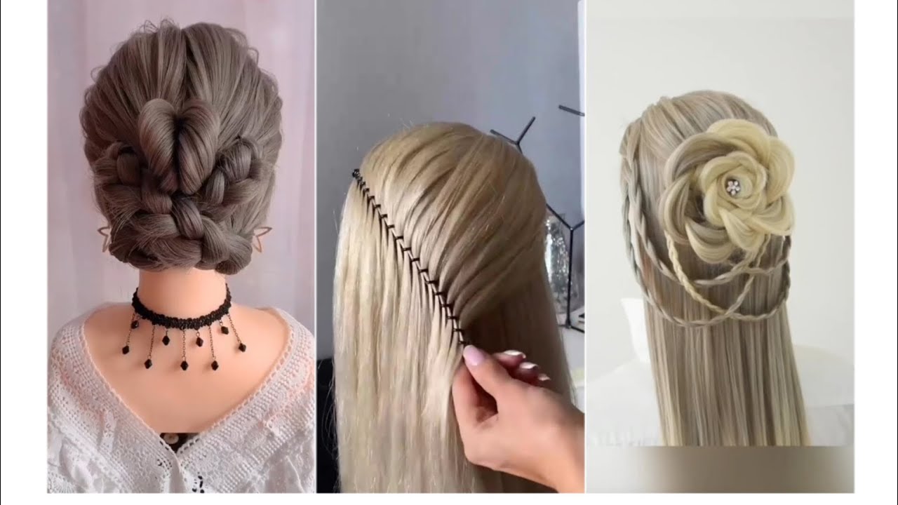 hairstyle tutorials beautiful 5 hairstyle easy and stylish YouTube