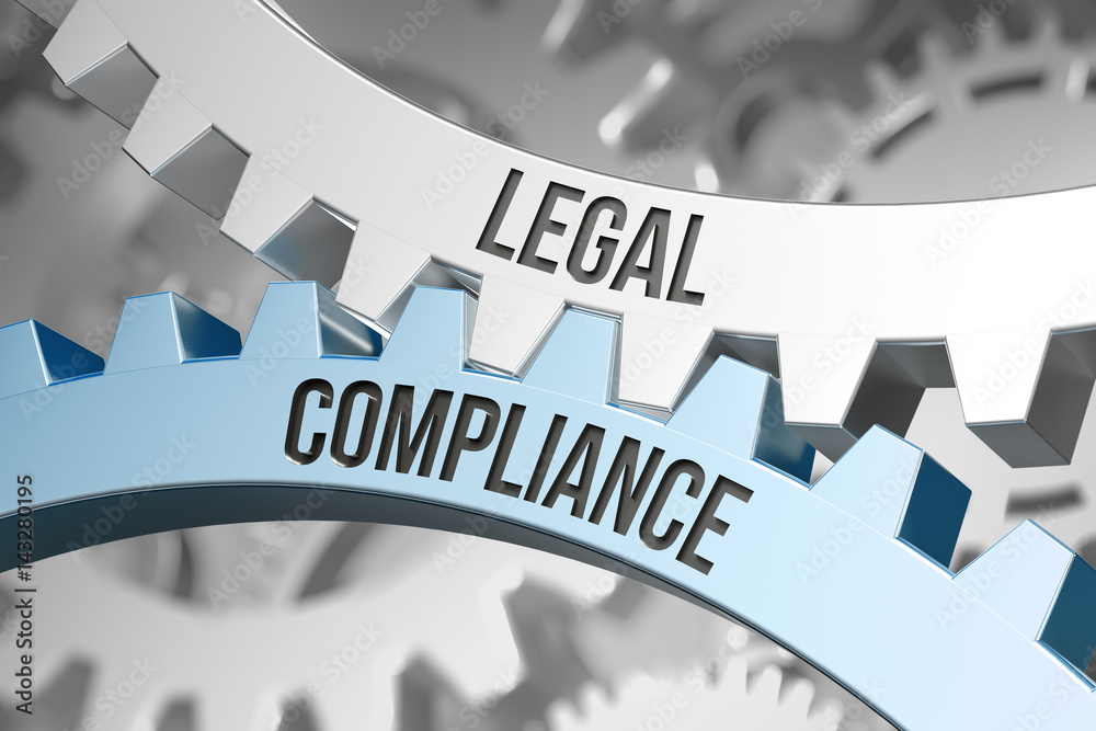 Legal Compliance Cogwheel Stock Illustration Adobe Stock