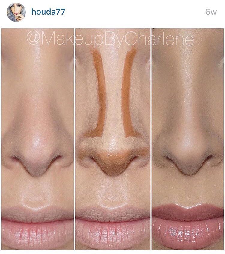 Contour Nose contouring Contour makeup Makeup tips