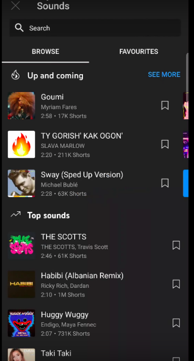 How to add music to YouTube Shorts videos