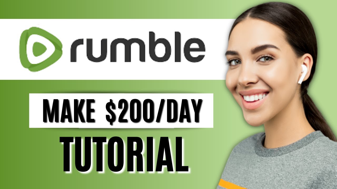 How To Make Money with Rumble 2022 Rumble Tutorial For Beginners