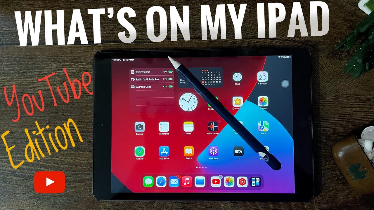 Whats on my iPad YouTube Edition VN Video Editor Thumbnail Making