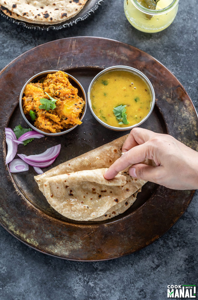 Roti Recipe How to make RotiChapati Cook With Manali