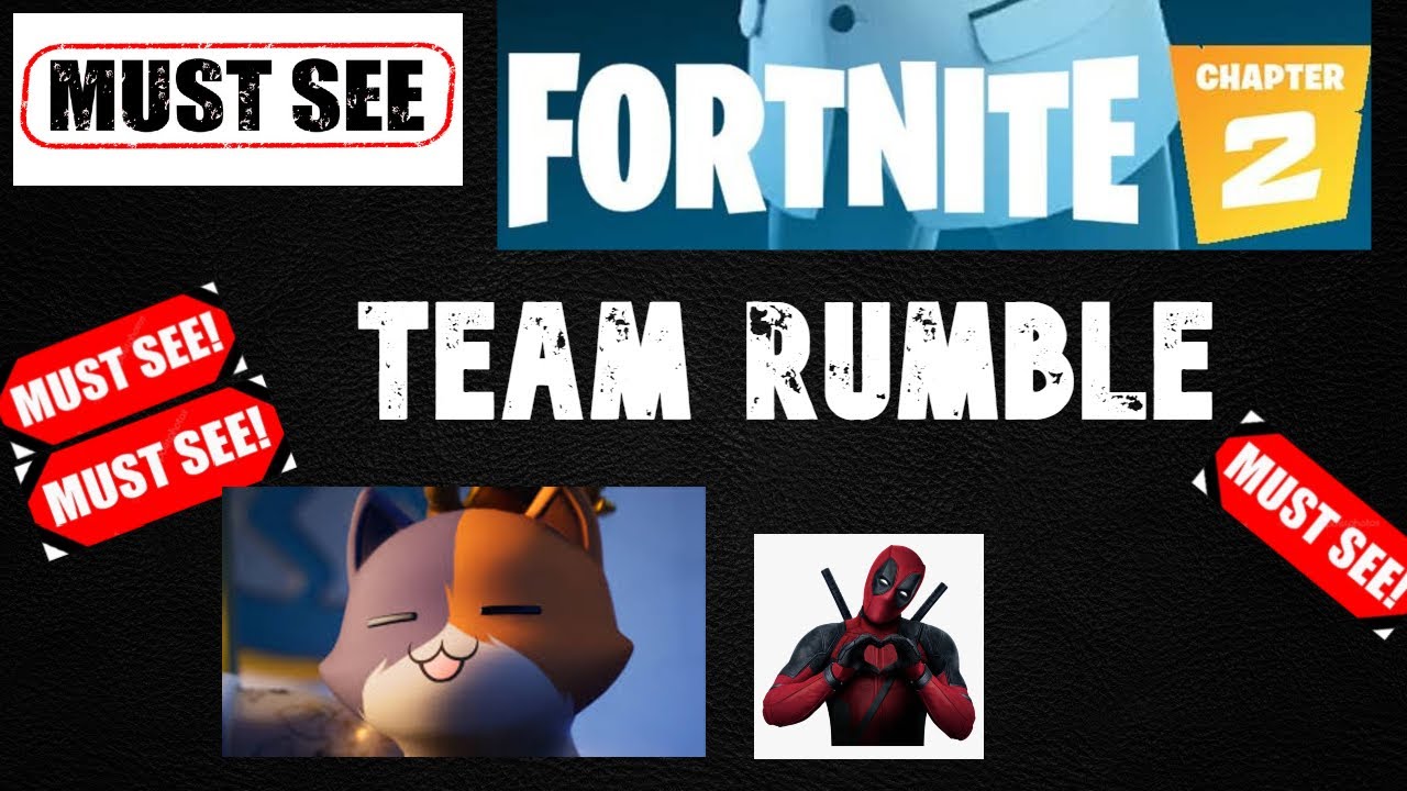 Team Rumble Montage Fortnite Victory Royale Never Gonna Emote NEW