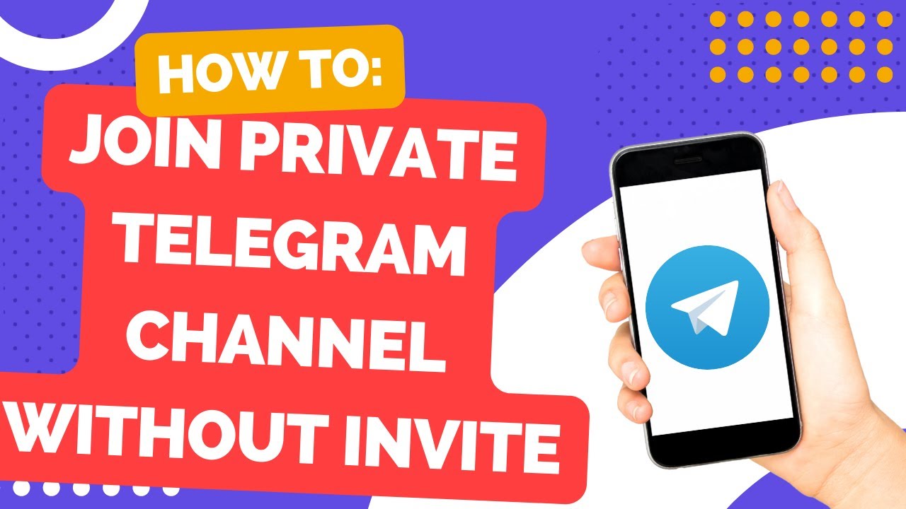 How to Join Telegram Private Channel Without Invite Link 2023 YouTube