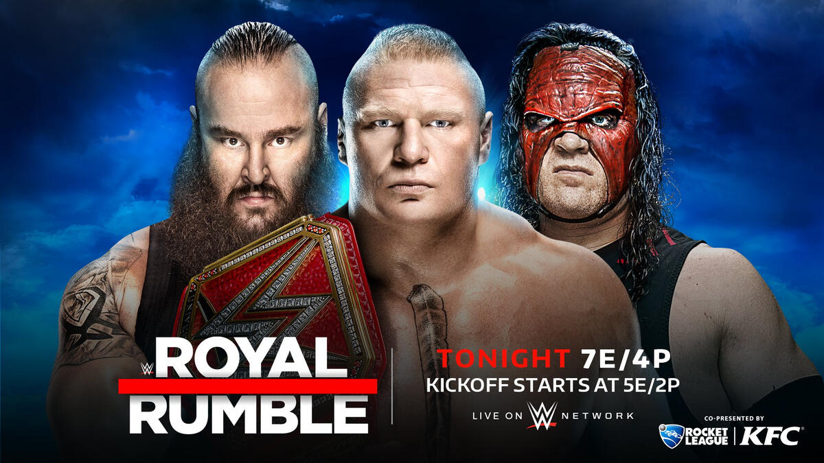 Royal Rumble 2022 Match Card