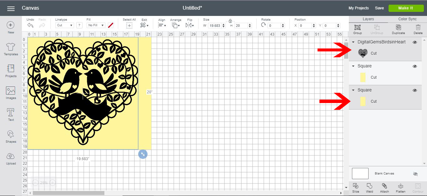 How to Cut Projects Larger Than Your Cutting Mat in Cricut Design Space