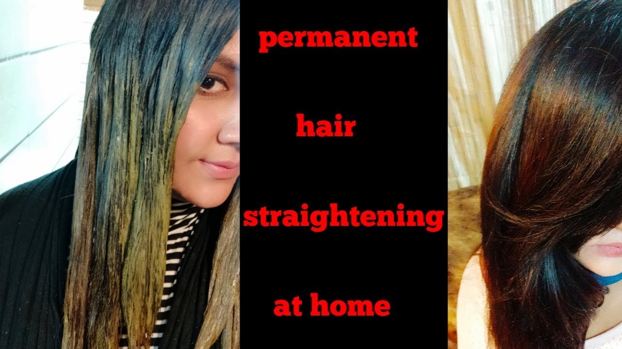 How to do hair straightening at Home