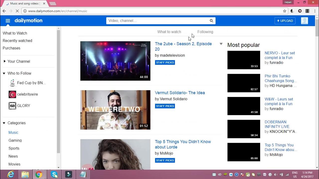 how to use dailymotion channel and what is dailymotion YouTube