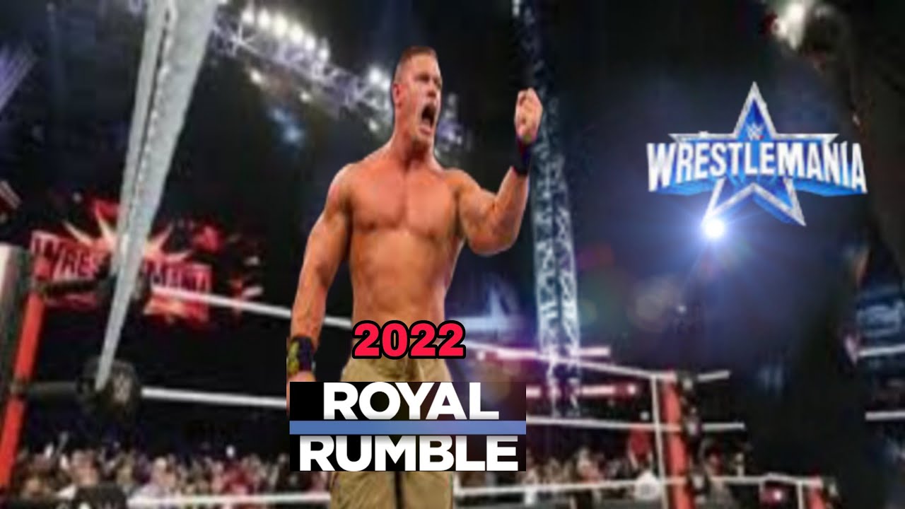 WWE John cena Royal Rumble 2022 Return John cena Return in Royal