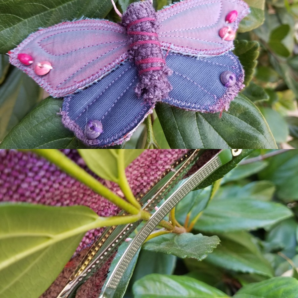 How To Make Butterfly With Cloth