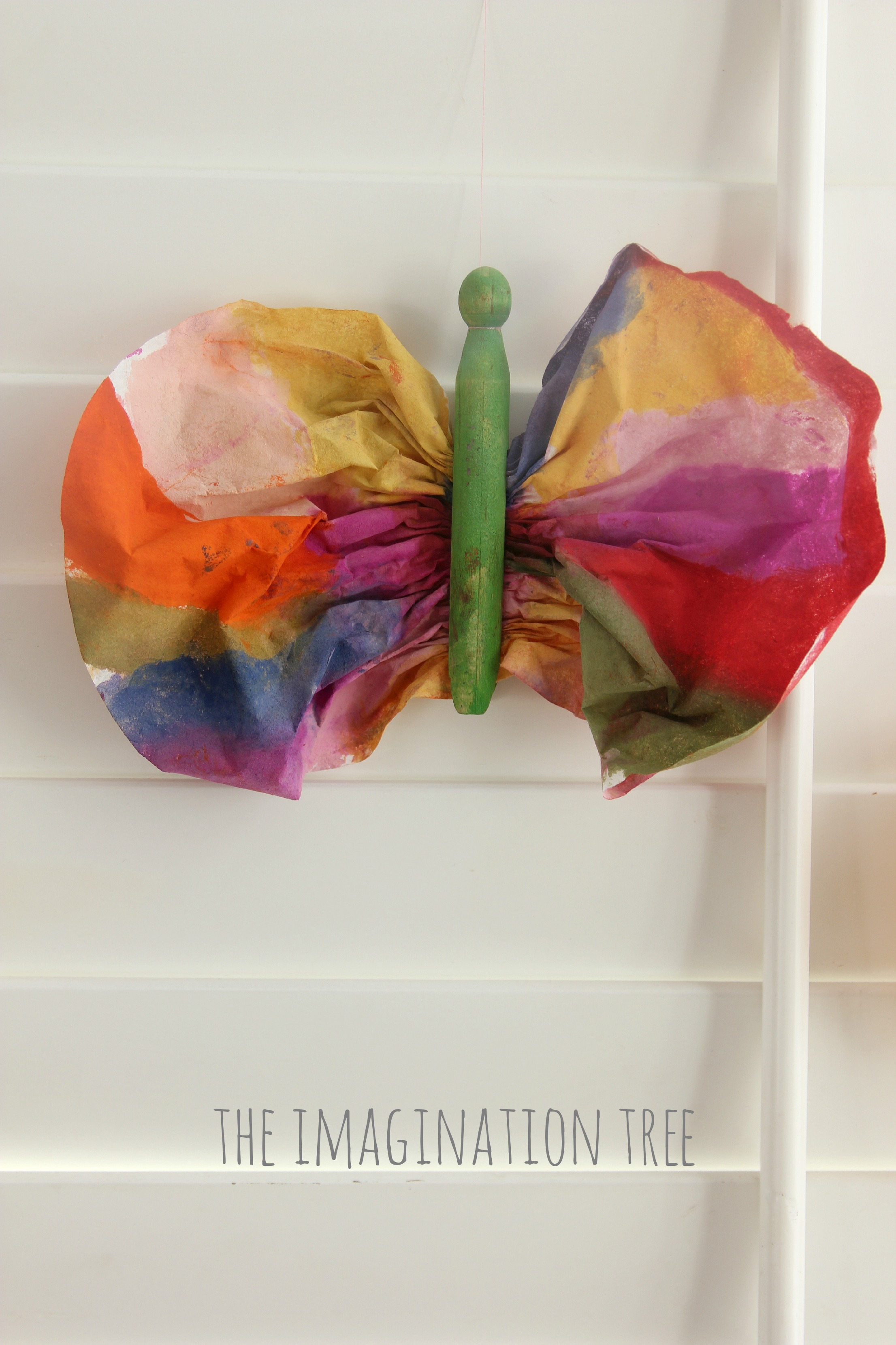 How To Make Butterfly With Cloth
