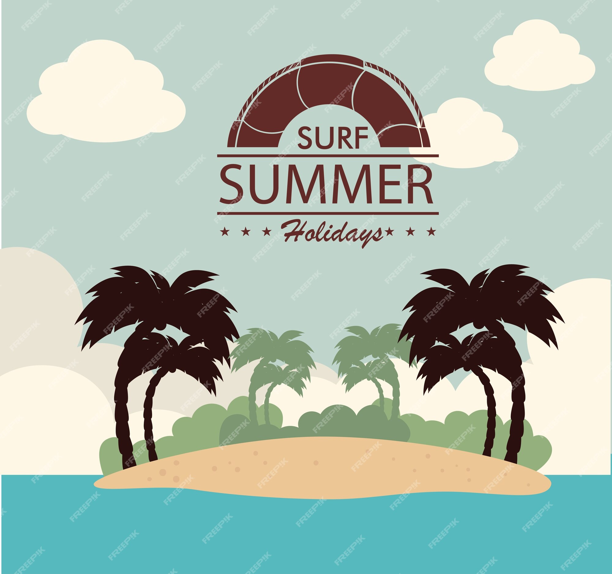 Premium Vector  Summer design